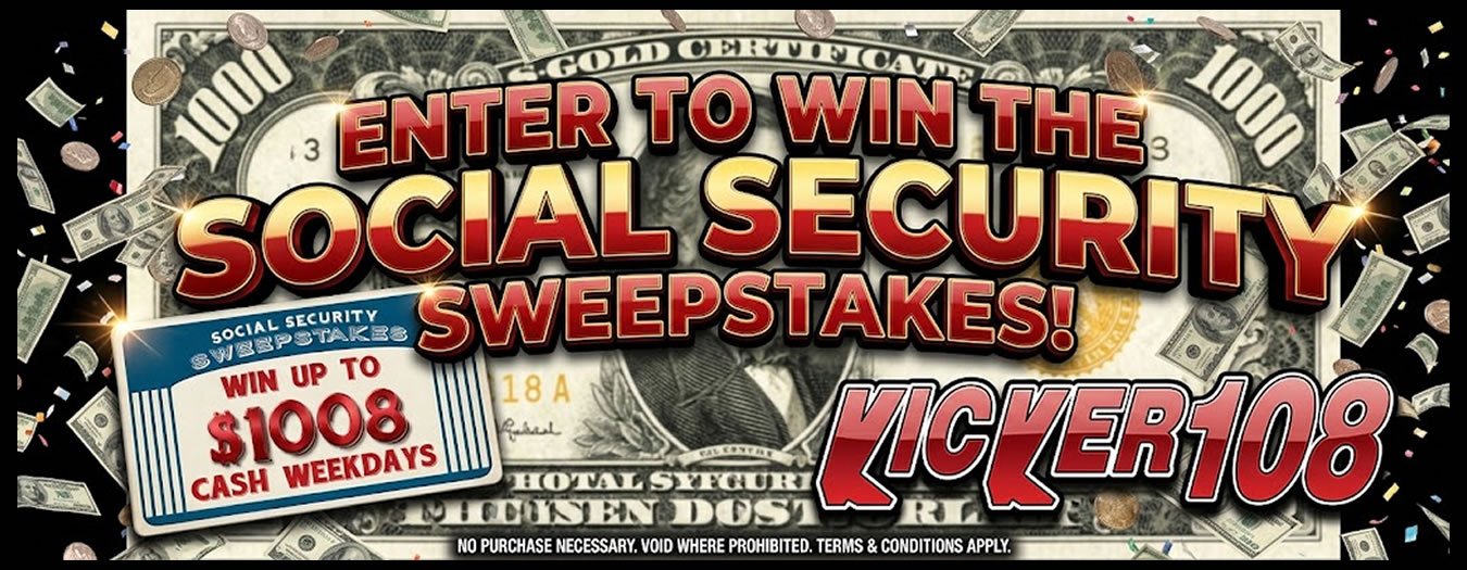 ENTER THE SOCIAL SECURITY SWEEPSTAKES!